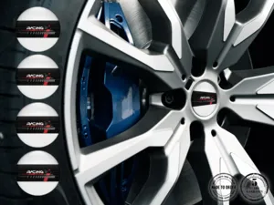 Resin Domed Stickers Advanced Quantum Velocity Core